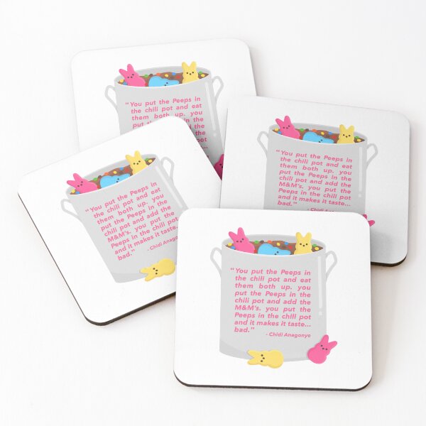 Item preview, The Good Place Peeps Chili designed and sold by cutermelon.