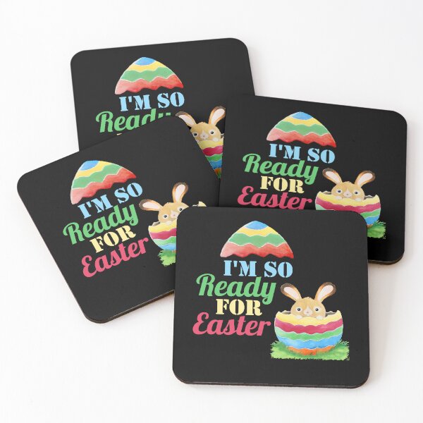 Item preview, I'm So Ready For Easter,Simple Happy Easter Day Art,Funny Colorful Bunny Lovers Gift,Easter Quote designed and sold by pedrored369.