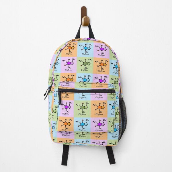 Item preview, Colorful Caffeine Molecules for caffeine fanatic- Spring design designed and sold by LiLohaveaplan.
