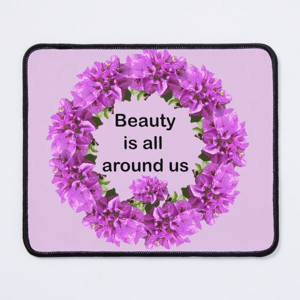 Item preview, Beauty is all around us - Bougainvillea Flower pink designed and sold by LargeShop.