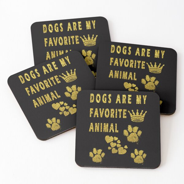 Item preview, dogs are my favorite animal designed and sold by GOLDFAMILYSHOP.