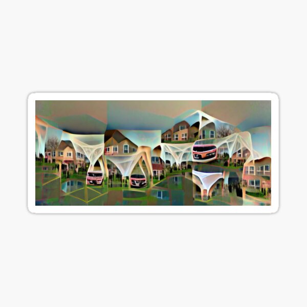 The Suburban Body Sticker