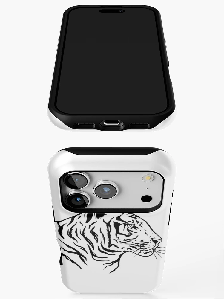 Thumbnail 3 of 4, iPhone Case, Tiger designed and sold by ReydaDesign.