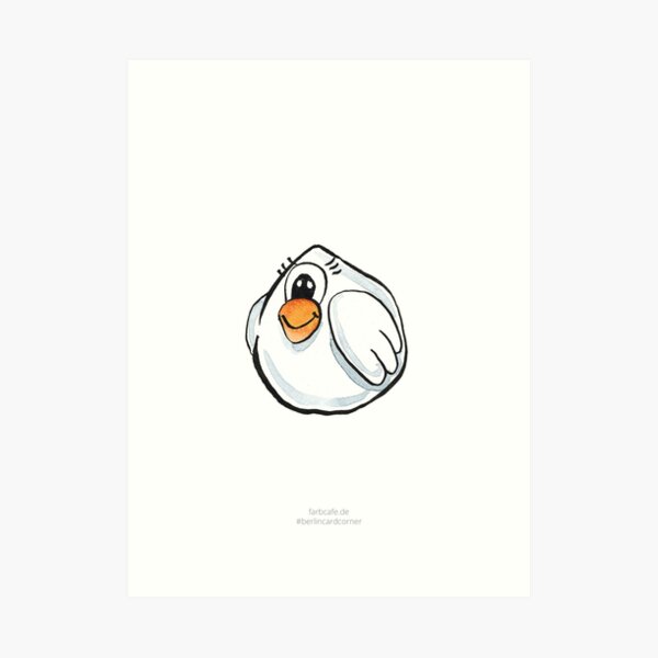 Oster Huhn Kunstdruck