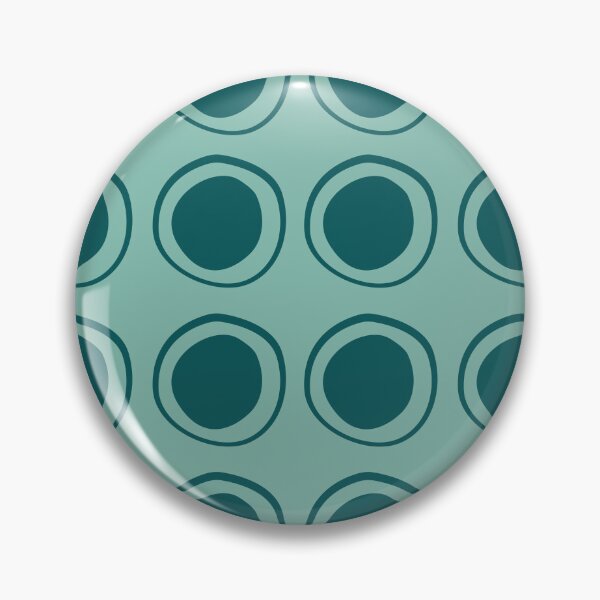 Item preview, Abstract green circles pattern designed and sold by Thegentleshop.