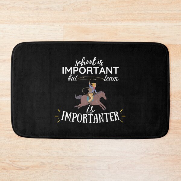 Item preview, School Is Important But Team Roping Is Importanter Classic T-Shirt designed and sold by lewisnash6.