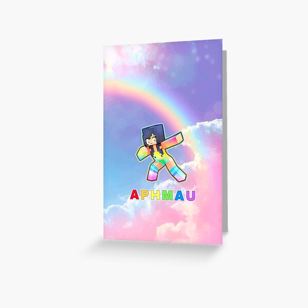 Aphmau Rainbow Greeting Card For Sale By Mysteryfactory Redbubble