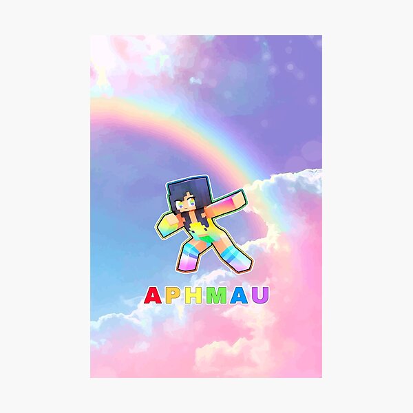 Aphmau Rainbow Photographic Print For Sale By Mysteryfactory Redbubble