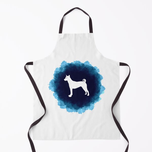 Item preview, Basenji Beautiful Blue Watercolor Design designed and sold by 1681830934131.
