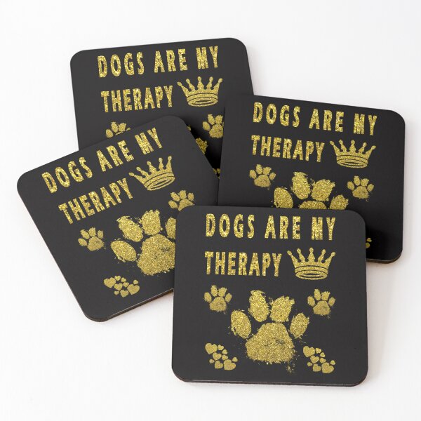 Item preview, dogs are my therapy designed and sold by GOLDFAMILYSHOP.