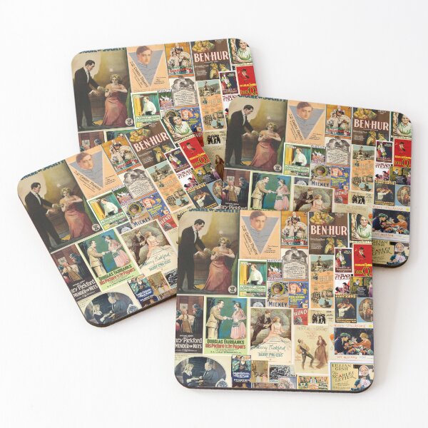 Item preview, Movie posters from the early years of American cinema. designed and sold by Miss Gilded  Age.