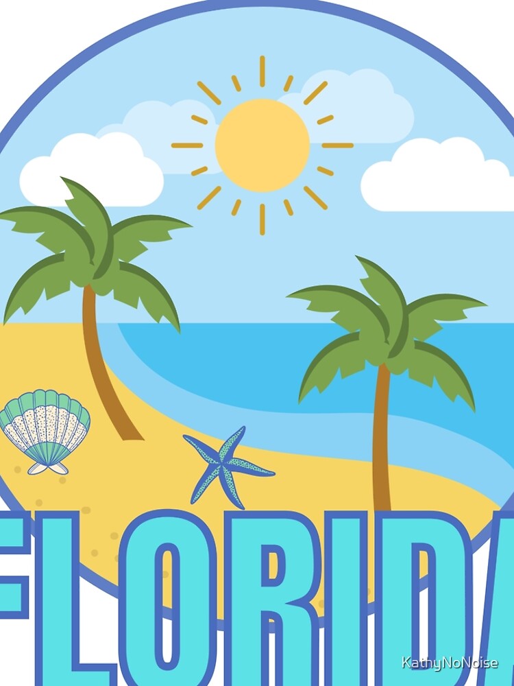 FLORIDA BEACH SUMMER DESIGN | Florida Gifts  Leggings