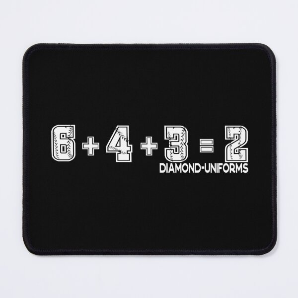Item preview, Funny Baseball 6+4+3=2 Double Play designed and sold by diip.