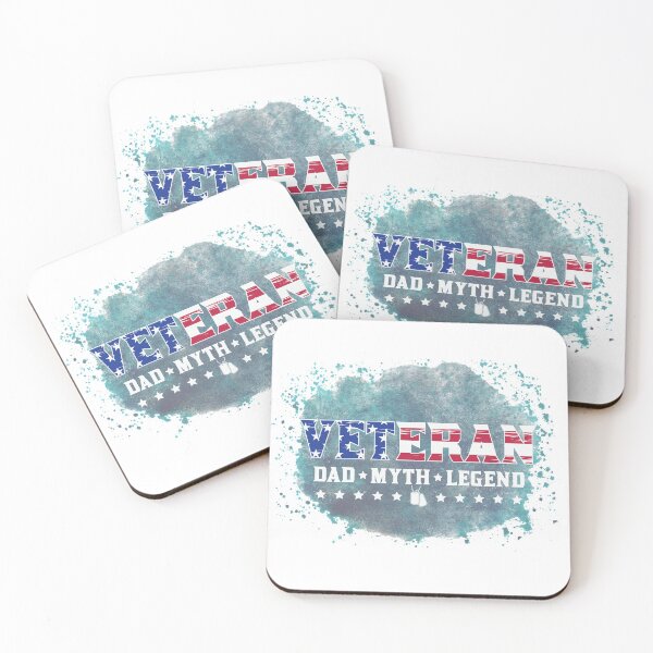 Item preview, Veteran - Dad - Myth - Legend  designed and sold by MemasStore23.