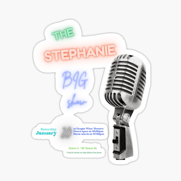 Item preview, Copy of The stephie Big Show designed and sold by Cvele1980.