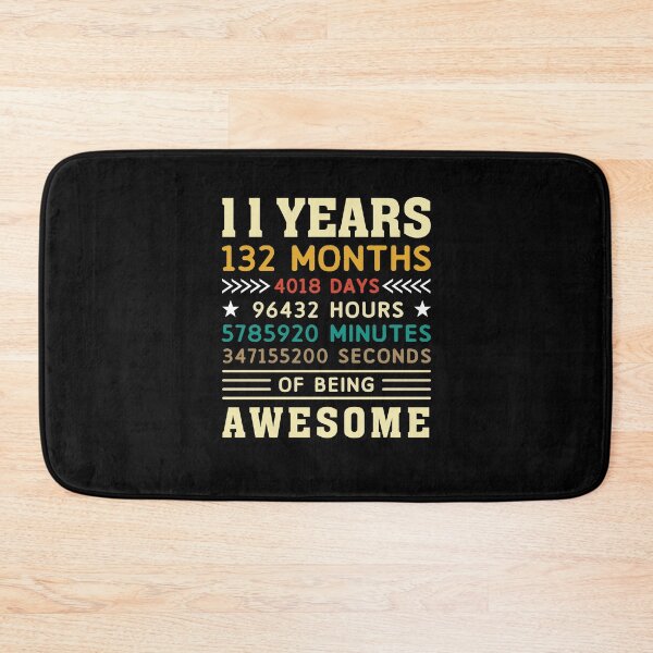 Item preview, 11 Years 132 Months 4018 Days Birthday Gift designed and sold by 1681830934131.