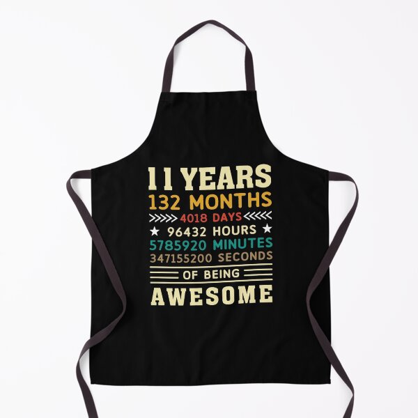Item preview, 11 Years 132 Months 4018 Days Birthday Gift designed and sold by 1681830934131.