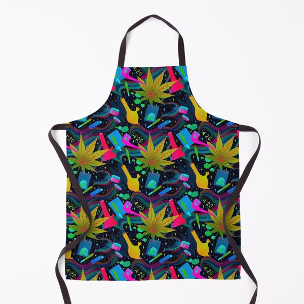 Item preview, Cannabis Marijuana Psychelic Bong Pattern designed and sold by HorsesForLife15.