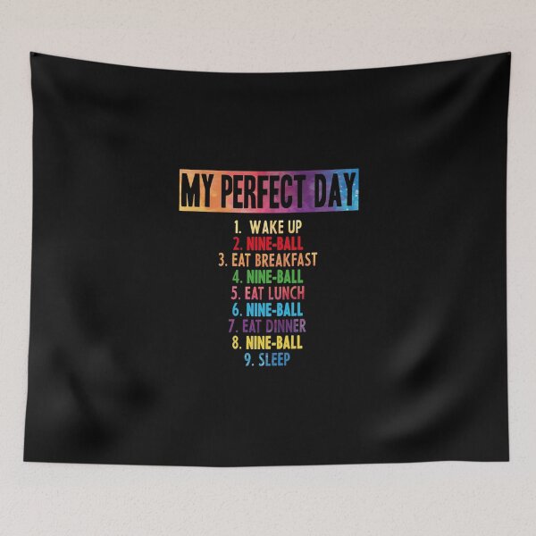 Item preview, My Perfect Nine-Ball Day Essential T-Shirt designed and sold by lambstout2.