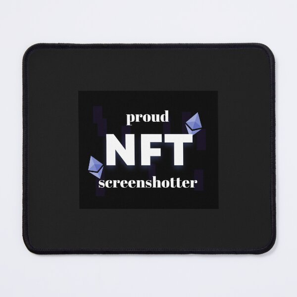 Item preview, proud nft screenshotter Mouse Pad designed and sold by IEatSwans.