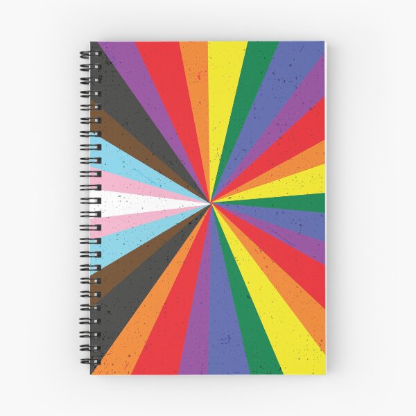 Item preview, Progress Pride Flag Colors Explosion designed and sold by Juno Juniper.