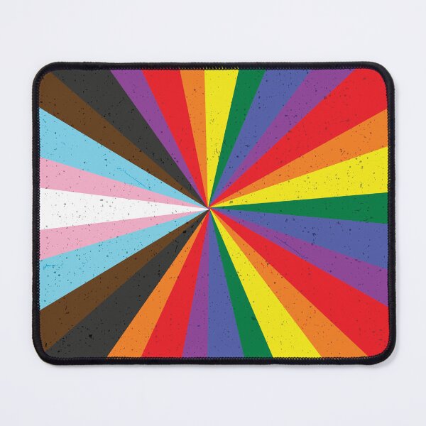 Item preview, Progress Pride Flag Colors Explosion designed and sold by Juno Juniper.