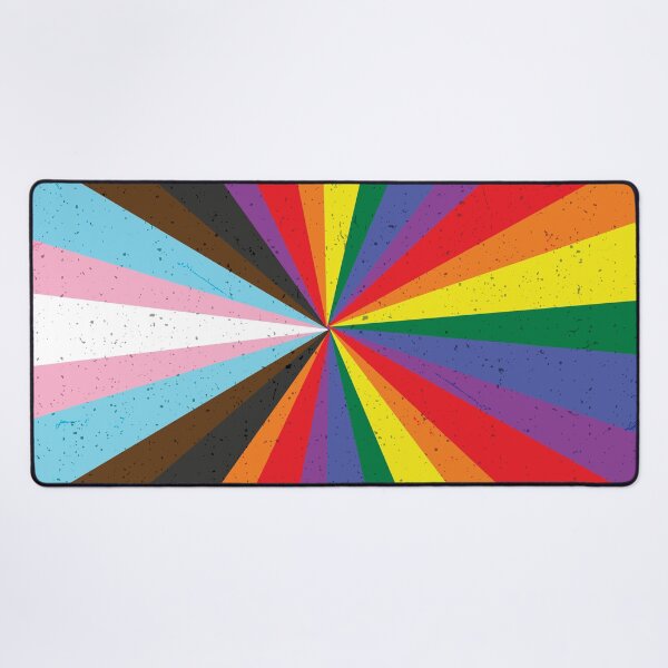 Item preview, Progress Pride Flag Colors Explosion designed and sold by Juno Juniper.