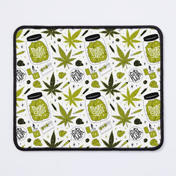 Item preview, Cannabis Marijuana Get High Magic Seeds Pattern designed and sold by HorsesForLife15.