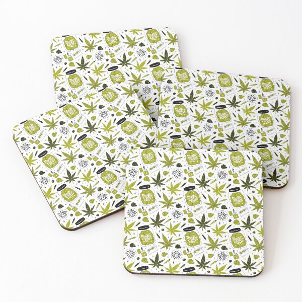 Item preview, Cannabis Marijuana Get High Magic Seeds Pattern designed and sold by HorsesForLife15.
