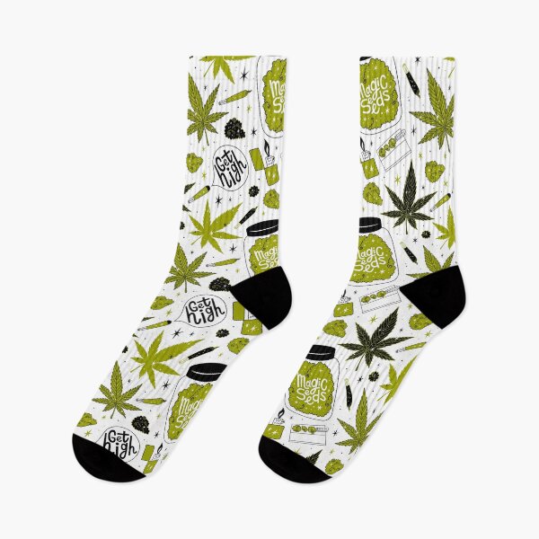 Item preview, Cannabis Marijuana Get High Magic Seeds Pattern designed and sold by HorsesForLife15.