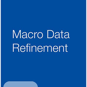 Vorschaubild zum Design Severance Macro Data Refinement-Schlüsselkarte mit Text von Platform11west
