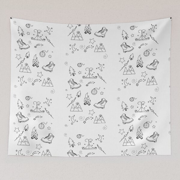 Item preview, I love Camping pattern designed and sold by VentunoGrammi.