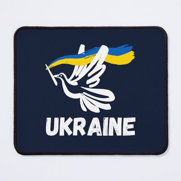 Item preview, Peace Dove with Ukraine Flag designed and sold by K-icon.