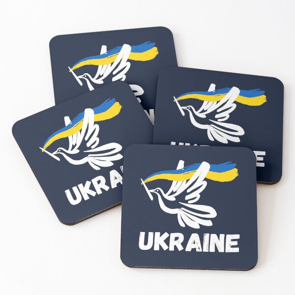 Item preview, Peace Dove with Ukraine Flag designed and sold by K-icon.