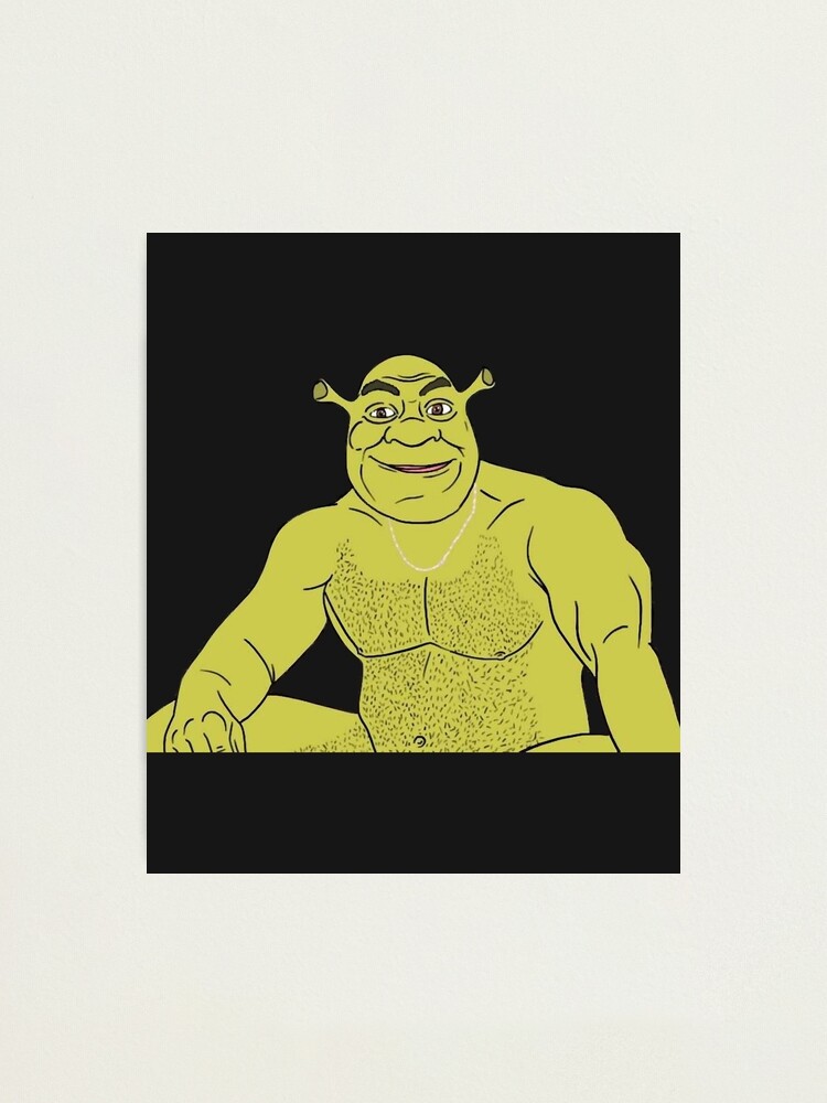 Sexy Shrek Funny Sexy Shrek Fan Sticker Photographic Print For Sale By Valentinbih7 Redbubble