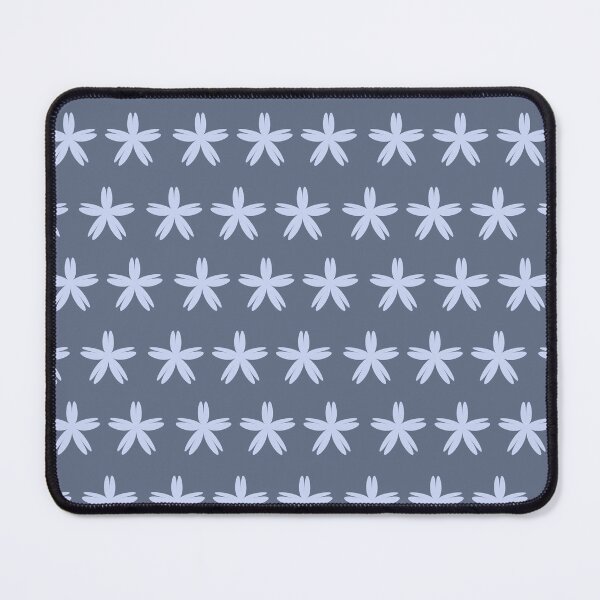 Item preview, Tropical blue flowers pattern designed and sold by Thegentleshop.