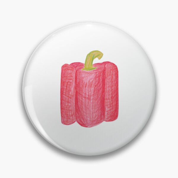 Item preview, Colour Pencil Drawing - Red Pepper designed and sold by Sketchypenface.
