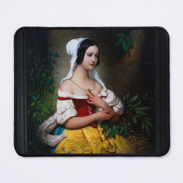 Item preview, The Gleaner by Joseph Désiré Court Remastered Xzendor7 Classical Art Old Masters Reproductions designed and sold by Xzendor7 Digital Art Creations.