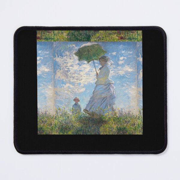 Item preview, Monet Claude Artist Art Painter Oil Painting Canvas Woman With A Parasol Madame Monet designed and sold by rosebell76.