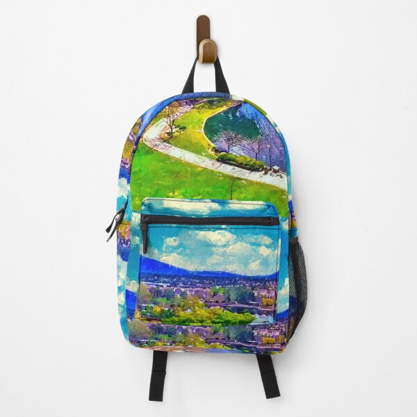 Item preview, Harveston Lake and Temecula, California - digital painting designed and sold by NickoPrints.