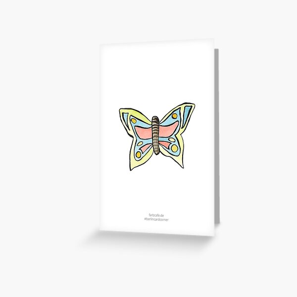 Schmetterling Grußkarte