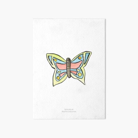 Schmetterling Galeriedruck