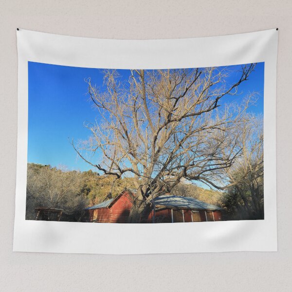 Item preview, Red house, blue sky designed and sold by zumi.