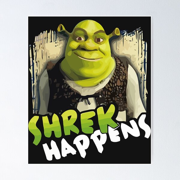 Shrek 2 Shrek Awkward Smiling Wall Tapestry Shrek -  Hong Kong