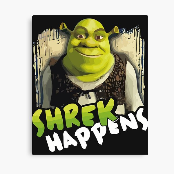 shrek face Sticker for Sale by sineadbarnes20