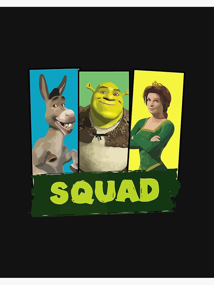 Shrek meme | Art Board Print