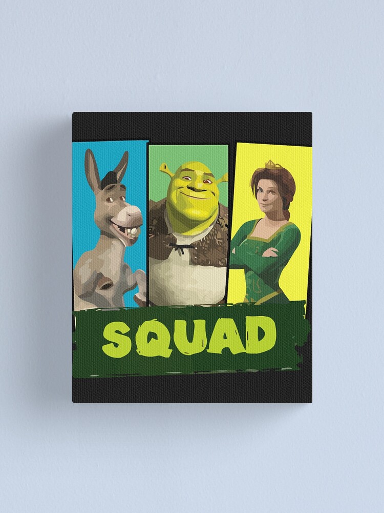 Sexy Shrek Shrek Meme Face Shrek Wazowski Essential Canvas Print By