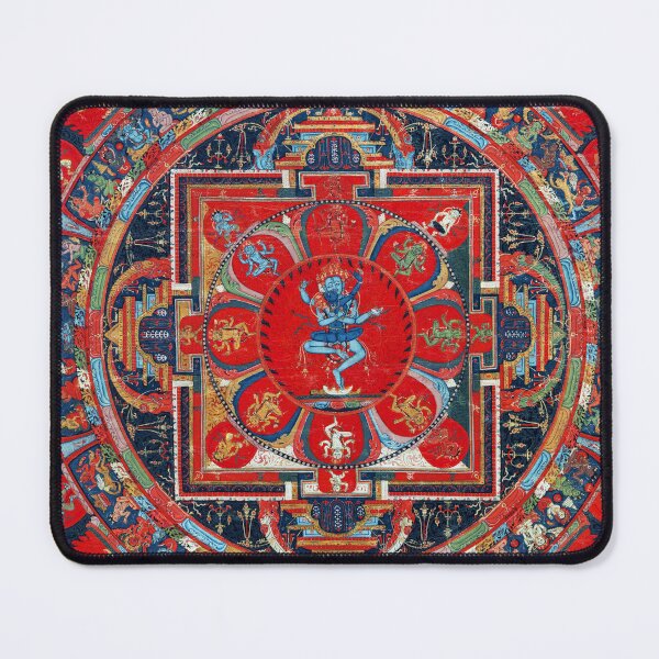 Item preview, Hevajra Mandala (Tibetan Buddhism, Restored Artwork) designed and sold by PromoteProgress.