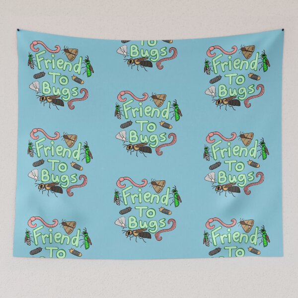 Item preview, friend to bugs drawing designed and sold by Gabbie Byers.