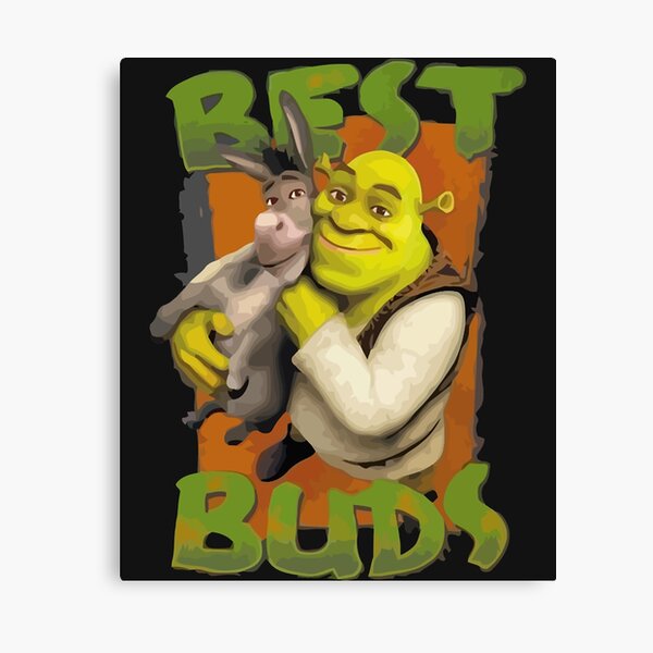 Shrek And Donkey Meme Canvas Prints for Sale